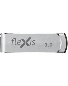 Накопитель USB 3 1 32GB RS 105 Gen 1 5 Гбит с серебристый Flexis