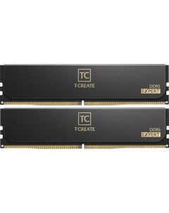 Модуль памяти DDR5 32GB 2 16GB CTCED532G6400HC40BDC01 T Create Expert PC5 51200 6400MHz CL40 радиато Team group