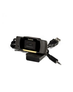 Веб камера GoldenEye C270 EX286180RUS 1 3 0 3 Мп 640х480 480P 30fps USB фиксированный фокус микрофон Exegate