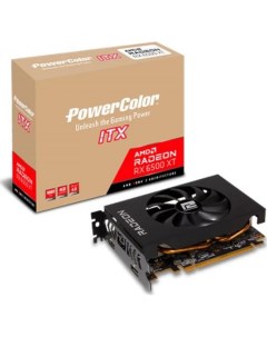 Видеокарта PCI E Radeon RX 6500 XT AXRX 6500XT 4GBD6 DH 4GB GDDR6 64bit 6nm 2310 18000MHz HDMI DP Powercolor