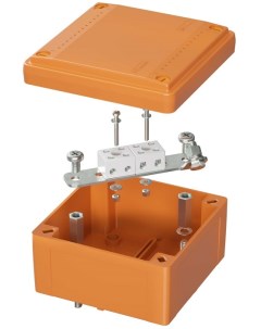 Коробка распределительная FSB10404 пластиковая FS с гладкими стенками и клеммниками IP56 100х100х50  Dkc