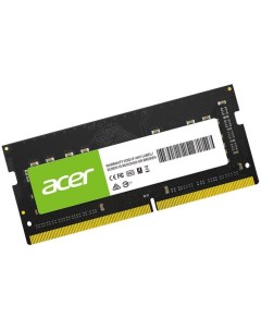 Модуль памяти SODIMM DDR4 8GB BL 9BWWA 206 PC4 25600 3200MHz CL22 1 2V Acer
