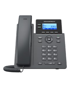 Телефон VoiceIP GRP 2602P 4 SIP аккаунта 2 линии 10 100 дисплей 2 21 132x48 poe без б п Grandstream