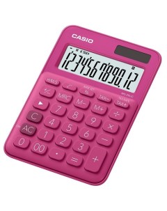 Калькулятор настольный MS 20UC RD S EC красный 12 разр Casio