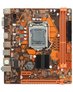 Материнская плата mATX H61FHL LGA1155 H61 2 DDR3 1600 4 SATA 3G 2 PCIE Lan VGA HDMI 2 USB 3 2 4 USB  Esonic