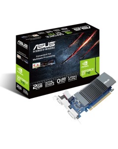 Видеокарта PCI E GeForce GT 710 EVO GT710 SL 2GD3 BRK EVO 2GB DDR3 64bit 28nm 954 900MHz DVI D D Sub Asus