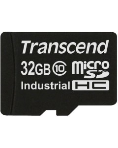 Промышленная карта памяти MicroSDHC 32Gb TS32GUSDC10I microSDHC Class 10 MLC Transcend