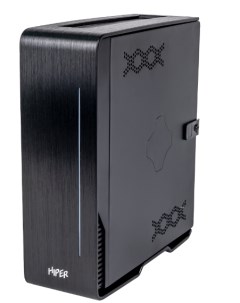 Корпус mini ITX VI7B HPU 200PF черный 180W 92mm 2 USB2 0 USB3 0 audio Hiper