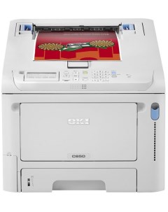Принтер лазерный цветной C650dn сетевой с дуплексом А4 35 стр мин Oki