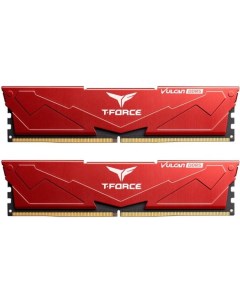 Модуль памяти DDR5 32GB 2 16GB FLRD532G6000HC38ADC01 T Force Vulcan PC5 48000 6000MHz CL38 1 25V red Team group