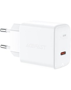 Зарядное устройство сетевое A21 30W USB Type C белое Acefast