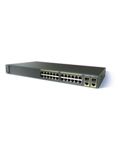 Коммутатор WS C2960 24LC S Catalyst 2960 Plus 24 10 100 8 PoE 2 T SFP LAN Lite Cisco