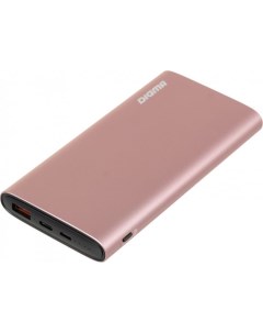 Аккумулятор внешний универсальный DGPF10F20APN Li Pol 10000mAh 3A QC PD 20W USB A USB Type C micro U Digma