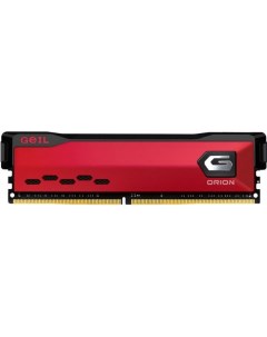 Модуль памяти DDR4 8GB GOR48GB3600C18BSC Orion PC4 28800 3600MHz CL18 racing red heat spreader Geil