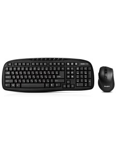 Клавиатура и мышь Wireless KB C3600W SV 014742 клавиатура чёрная 112кл мышь чёрная 6кл 1600dpi Sven
