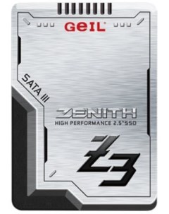 Накопитель SSD GZ25Z3 512GP Zenith Z3 512GB SATA 6Gb s 520 470MB s Geil
