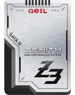 Накопитель SSD GZ25Z3 256GP Zenith Z3 256GB SATA 6Gb s 520 470MB s Geil