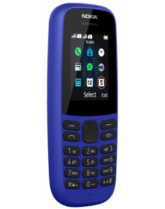 Мобильный телефон 105 DS TA 1378 4G 16VEGL01A01 blue 1 8 128MB 48MB ROM RAM 2 Sim LTE GSM GPRS WCDMA Nokia