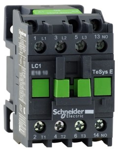 Контактор LC1E3210M5 3P 1НО 32А 400В AC3 220В 50Гц Schneider electric