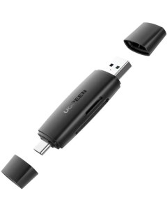 Карт ридер CM304 80191 многофункциональный USB C USB TF SD 3 0 черный Ugreen