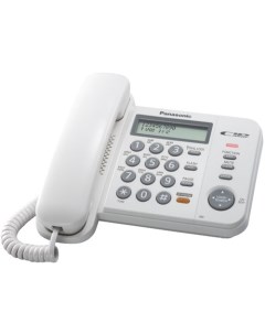 Телефон проводной KX TS2358RUW Panasonic