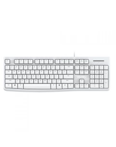 Клавиатура LK185 White белая мембранная 104 клавиши EN RU 1 8м Dareu