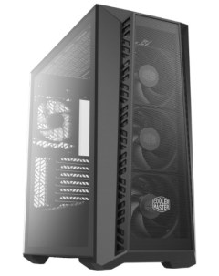 Корпус eATX MasterBox 520 Mesh Blackout Edition MB520 KGNN SNO черный без БП боковая панель из закал Cooler master