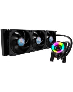 Система охлаждения жидкостная Masterliquid ML360 Mirror TR4 aluminium 3 120mm fan 650 1800rpm 62CM 8 Cooler master