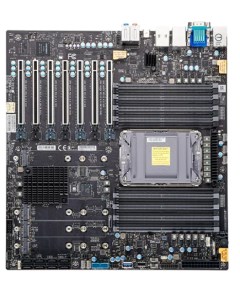 Материнская плата E ATX MBD X12SPA TF B LGA4189 C621A 16 DDR4 3200 4 M 2 7 PCIE 10Glan Glan IPMI lan Supermicro