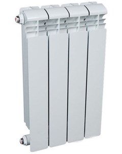 Радиатор отопления алюминиевый Alum 500 х4 RAL50004 Rifar