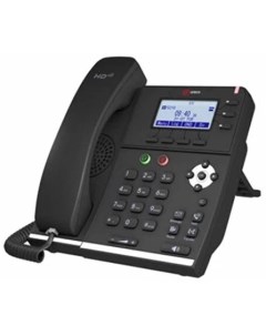 Телефон VoiceIP QVP 250P 3 линии SIP 34 клавиши графический ЖК дисплей с подсветкой 132 64 2 порта E Qtech