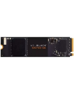 Накопитель SSD M 2 2280 WDS500G1B0E WD BLACK SN750 SE NVMe 500GB PCIe Gen4 3600 2000MB s IOPS 360 48 Western digital
