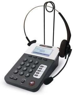 Телефон VoiceIP QVP 80 для контакт центра 2 SIP линии графический LCD экран 128 64 с подсветкой 2 по Qtech