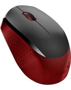 Мышь Wireless NX 8000S 31030025401 бесшумная 3 кнопки 2 4 GHz красный Genius