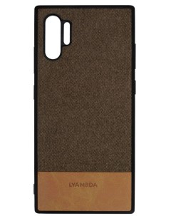 Чехол CALYPSO LA03 CL N10 BR для Samsung Galaxy Note 10 brown Lyambda