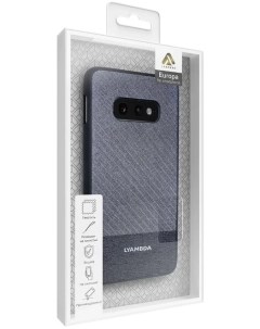 Чехол EUROPA LA05 ER S10P BL для Samsung Galaxy S10 blue strip Lyambda