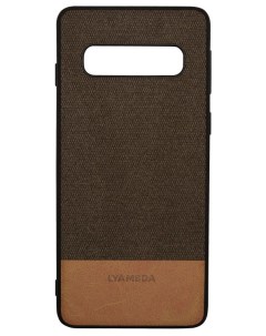 Чехол CALYPSO LA03 CL S10P BR для Samsung Galaxy S10 brown Lyambda