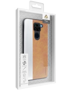 Чехол Titan LA15 RMN9 BR для Xiaomi Redmi Note 9 brown Lyambda