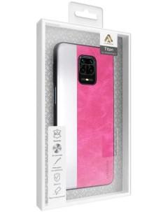 Чехол Titan LA15 RMN9P PK для Xiaomi Redmi Note 9 Pro pink Lyambda