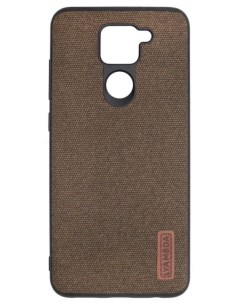 Чехол REGUL LA06 RMN9 BR для Xiaomi Redmi Note 9 brown Lyambda