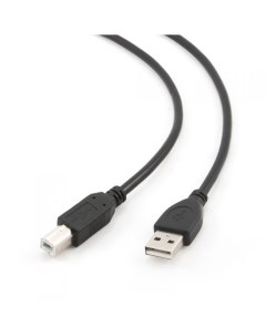 Кабель интерфейсный USB 2 0 FL CPro U2 AM BM 1M 1 м USB 2 0 Pro черный разъемы USB A male USB B male Filum