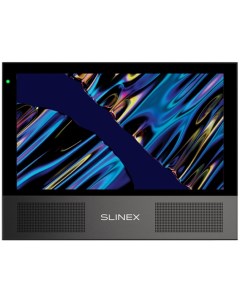 Видеодомофон Sonik 7 Cloud Black Black 7 сенсорный IPS экран 16 9 разрешение экрана 1024 600 Slinex