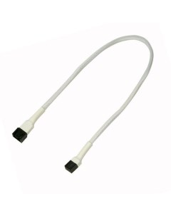 Удлинитель NX3PV60W кабеля вентилятора 3 pin 60 см белый Nanoxia