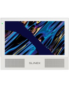 Видеодомофон Sonik 7 Cloud White White 7 сенсорный IPS экран 16 9 разрешение экрана 1024 6 Slinex