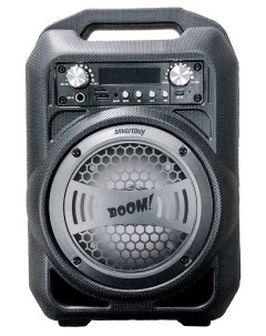 Портативная акустика BOOM SBS 4000 MP3 плеер FM радио Smartbuy