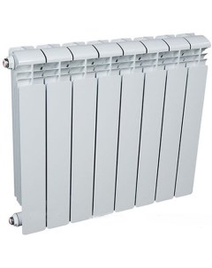 Радиатор отопления алюминиевый Alum 500 х8 RAL50008 Rifar