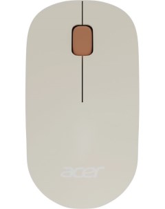Мышь Wireless OMR200 бежевая оптическая 1200dpi USB 3кн soft touch Acer