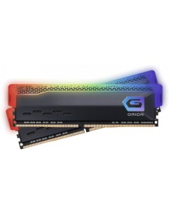 Модуль памяти DDR4 16GB 2 8GB GOSG416GB3600C18BDC Orion Black RGB PC4 28800 3600MHz CL18 1 35 Geil