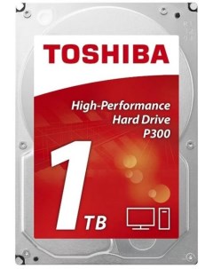 Жесткий диск 1TB SATA 6Gb s HDWD110EZSTA 3 5 P300 7200rpm 64MB Rtl Toshiba (kioxia)
