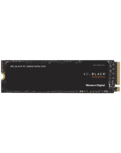 Накопитель SSD M 2 2280 WDS100T1XHE WD Black SN850 1TB PCIe Gen4 x4 NVMe 3D TLC 7000 5300MB s радиат Western digital